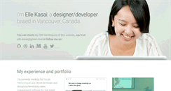 Desktop Screenshot of ellekasai.com